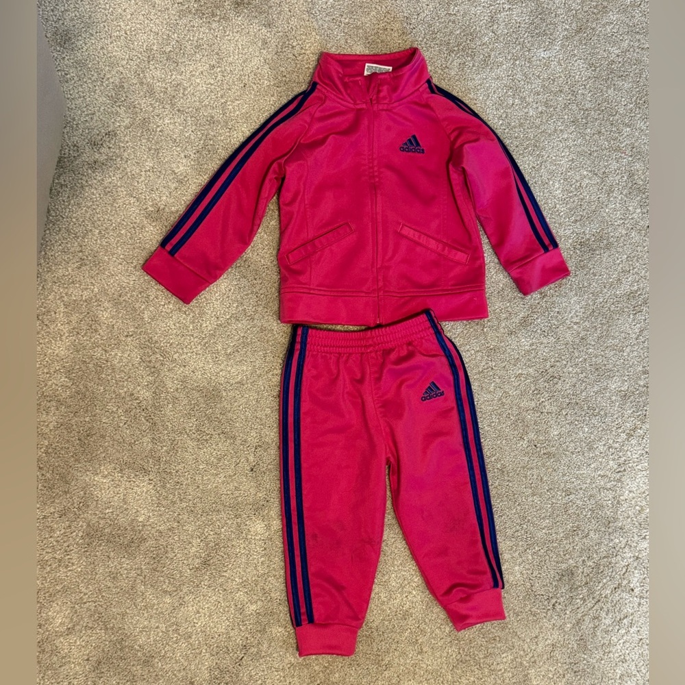 Adidas Toddler tracksuit - Size 12 months